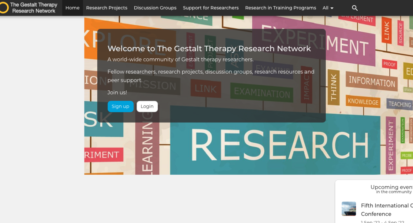 The Gestalt Therapy Research Network