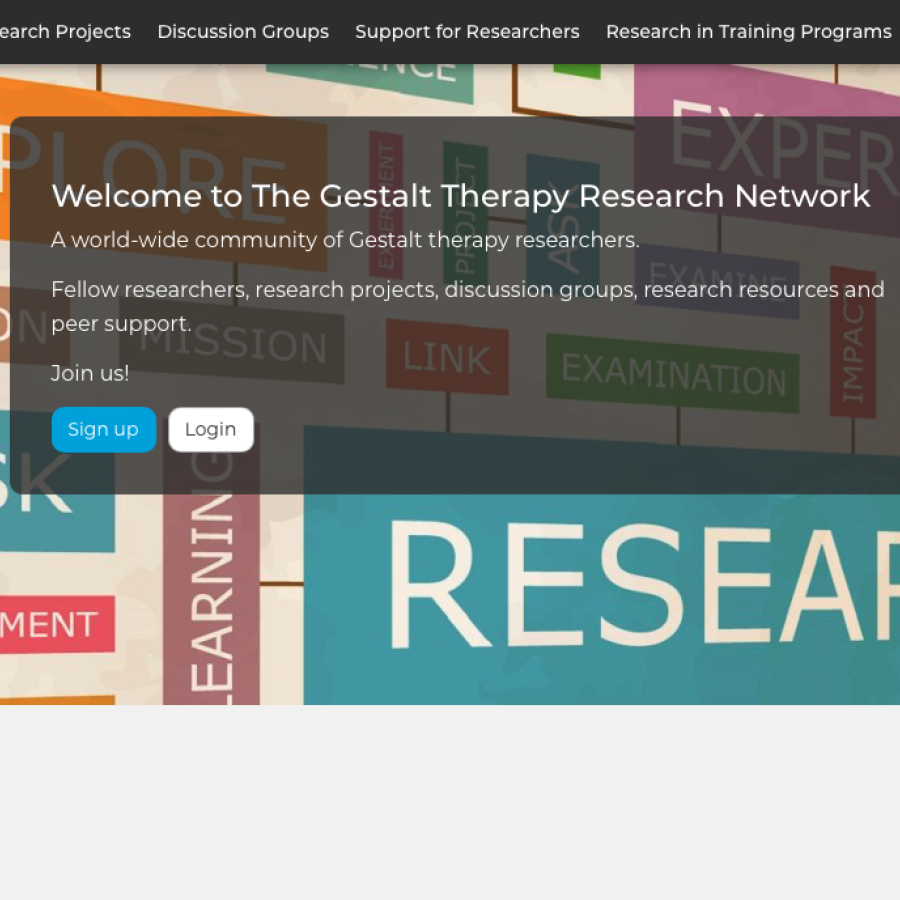 The Gestalt Therapy Research Network